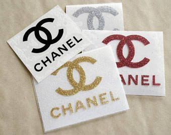 chanel iron on stickers|chanel iron on applique.